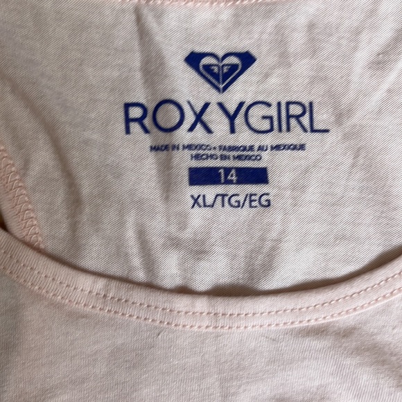 Roxy Racerback Pink tank - Picture 3 of 5